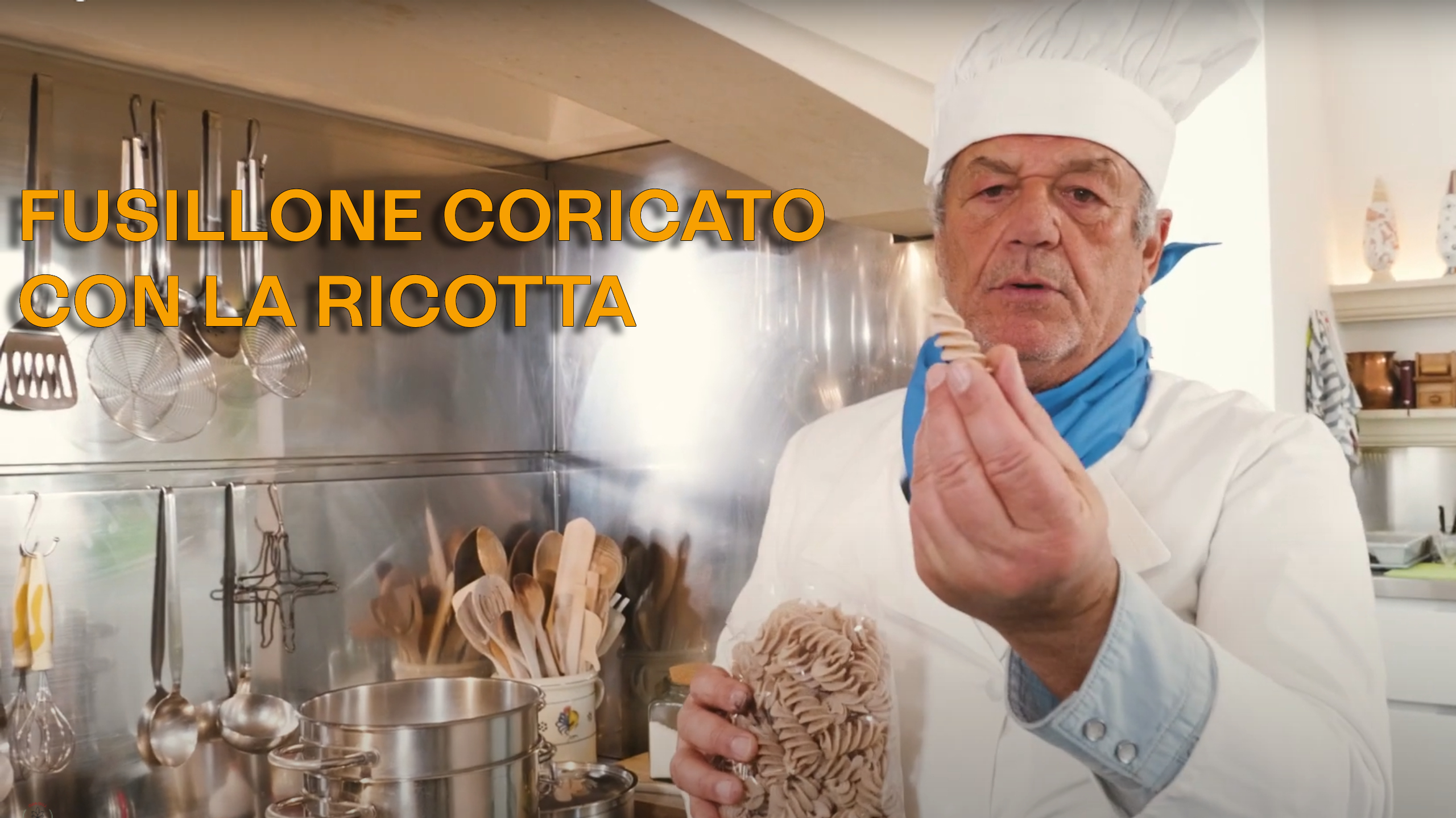 Fusillone Coricato con Ricotta